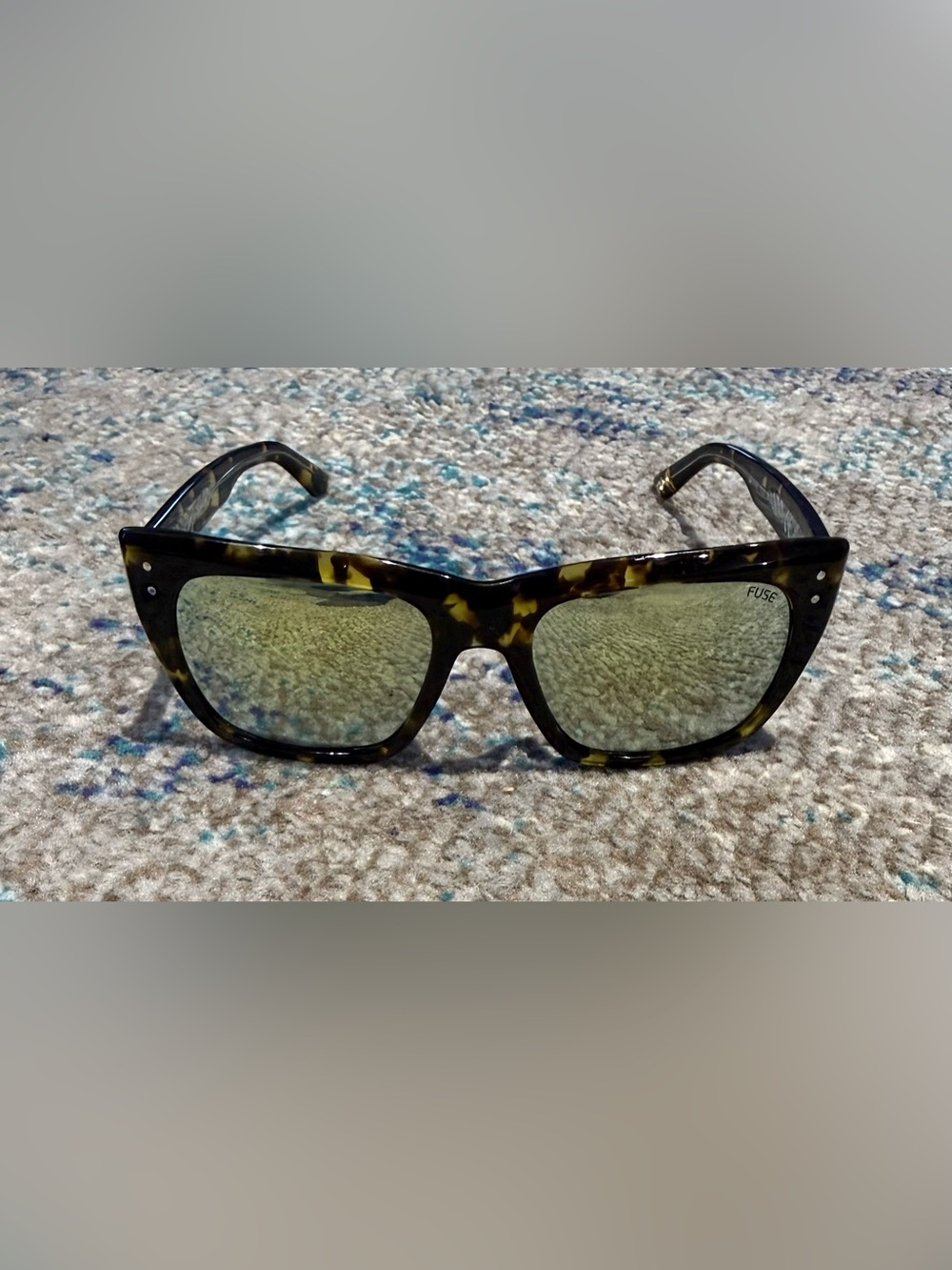 Maui Jim Aloha Lane Square Tortoiseshell Square Sunglasses with Fuse Lenses NEW